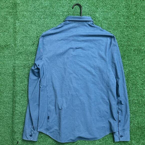 Lululemon Cyan Button-Up Shirt - Picture 5 of 6